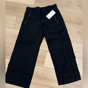 Athleta Cabo Linen Wide Leg Pant